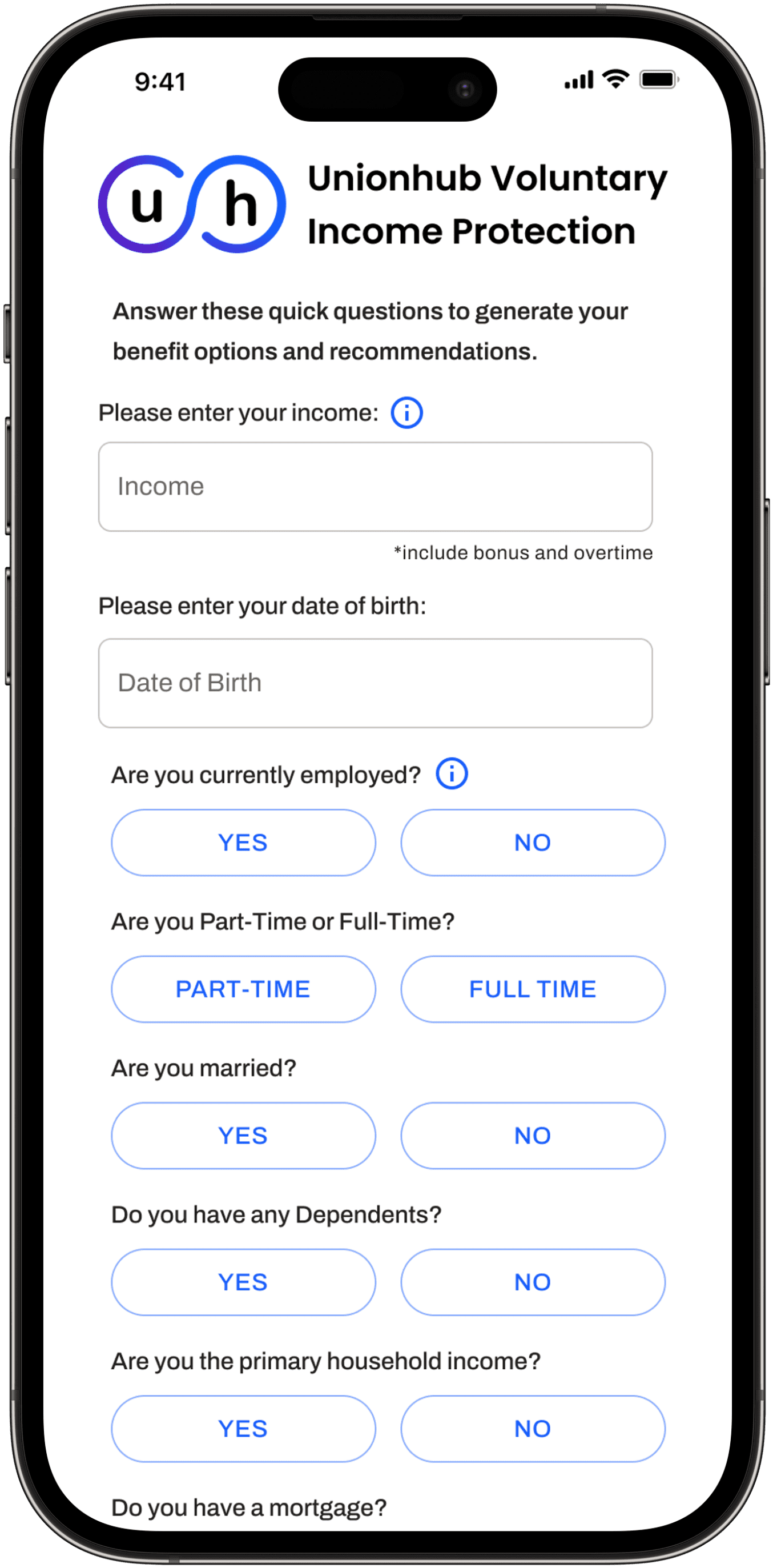 Mobile View Calculator