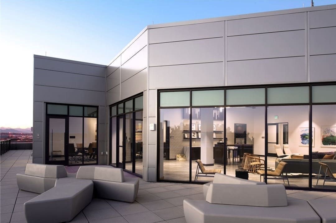 Outside Building Patio